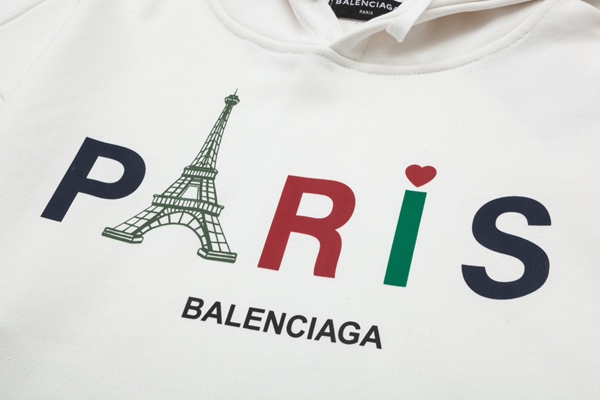 ブランドパーカー側面デザイン